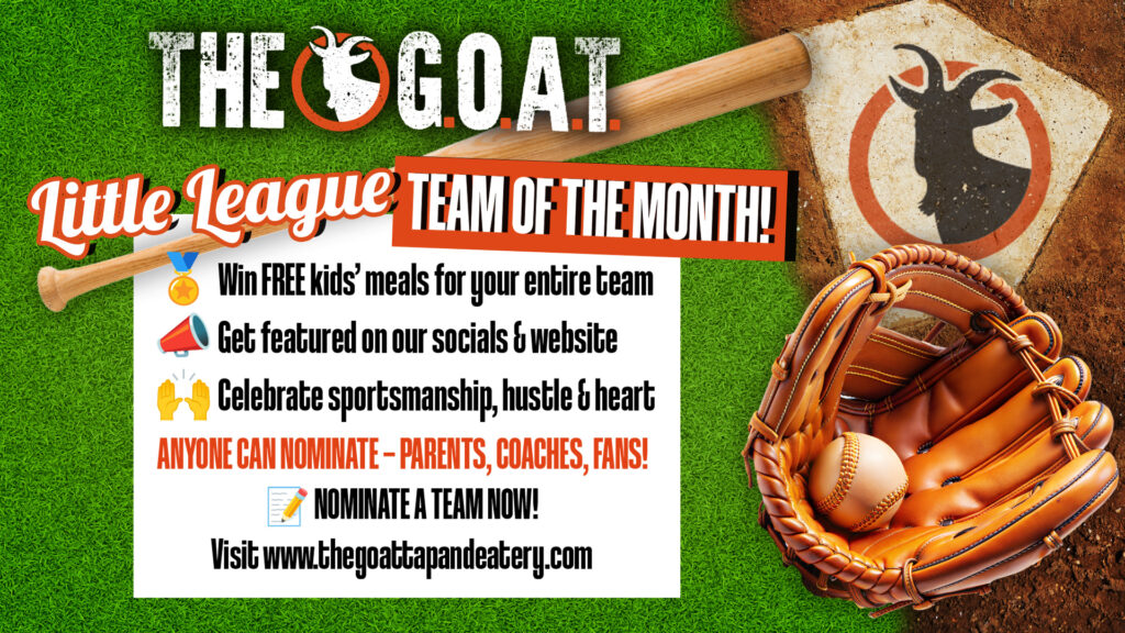 Celebrating Our Community’s Future All-Stars: Nominate a Little League Team of the Month!